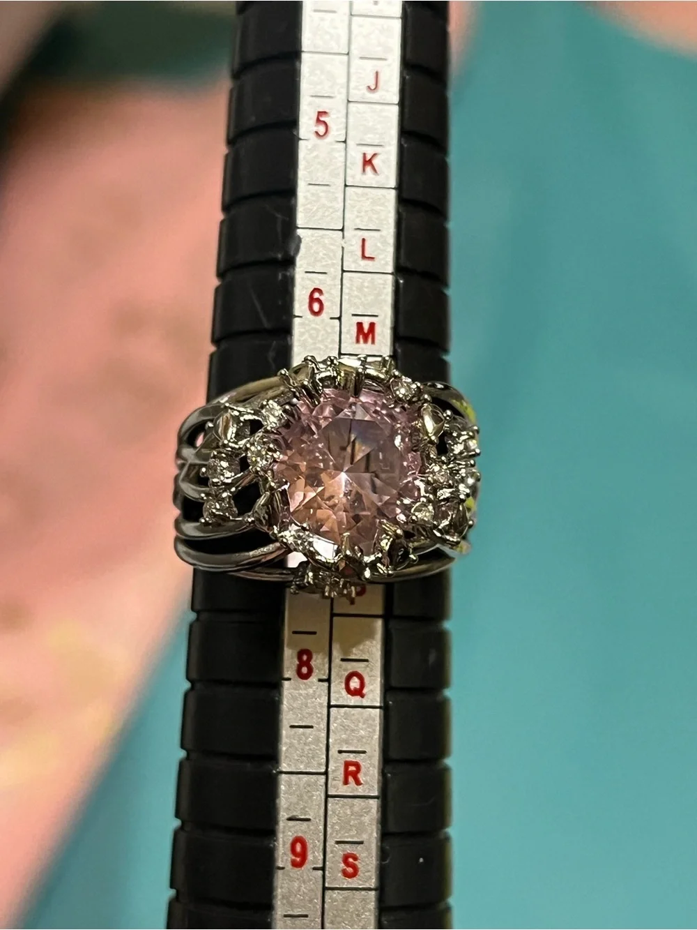 Pink Cocktail Ring